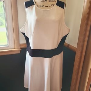 White Plus Size 2X Dress NWT
